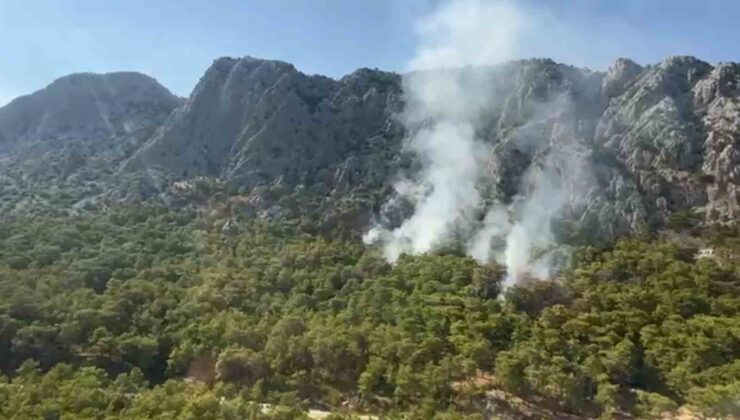 Antalya’daki orman yangını kontrol altına alındı