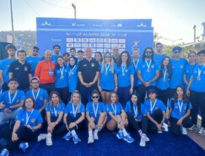 ALKÜ Alanya Avrupa Triatlon kupasında gönüllü oluyor