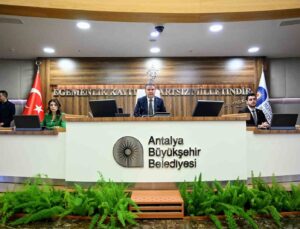 Antalya Büyükşehir Belediyesi’nin 2025 yılı tahmini bütçesi 39 milyar TL