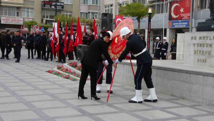 Atatürk, ölümünün 86’ıncı yılında Burdur’da törenlerle anıldı