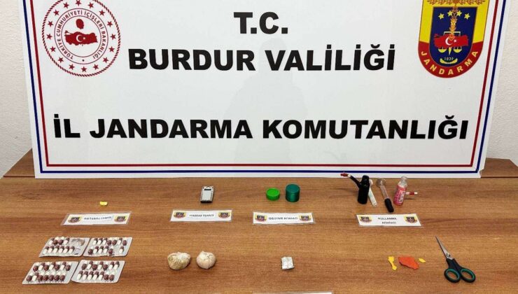 Burdur’da jandarmanın 18 günlük operasyonlarında yakalanan 5 şüpheli tutuklandı