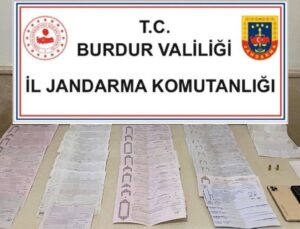 Burdur’da tefecilik operasyonu: 3 gözaltı