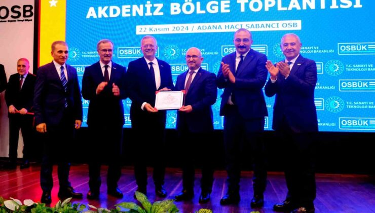 MTOSB, ’Yeşil OSB Belgesi’ almaya hak kazandı