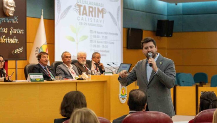 Tarsus’ta düzenlenen ’Uluslararası Tarım Çalıştayı’ yoğun ilgi gördü