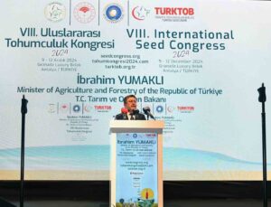 Bakan Yumaklı: “İsrail’den bir adet bile tohum almıyoruz”