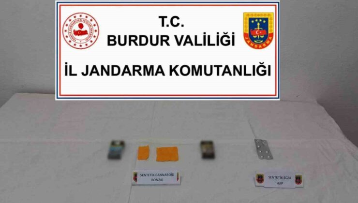 Burdur’da jandarmanın uyuşturucu operasyonunda yakalanan 2 şüpheli adli kontrolle serbest bırakıldı