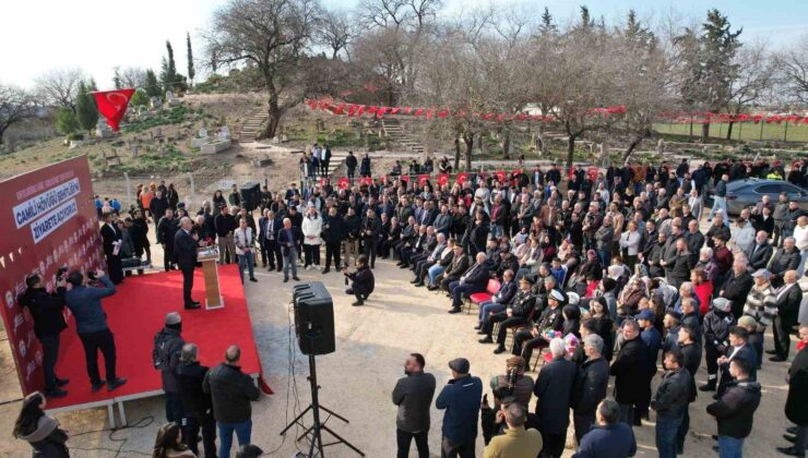 Camili Höyüğü Şehitliği yeniden ziyarete açıldı