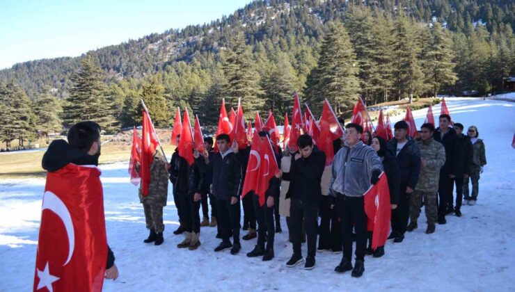 Kahramanmaraş’ta Sarıkamış şehitleri anısına yürüyüş